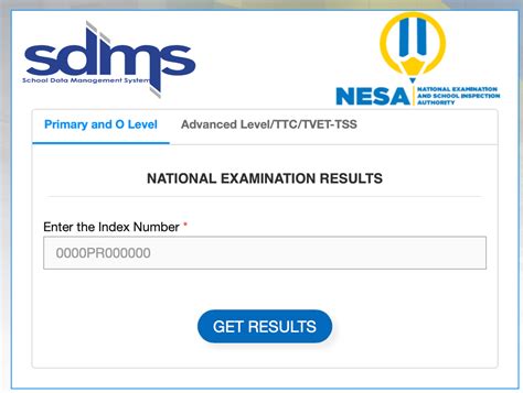 SDMS Results 2024 Rwanda .